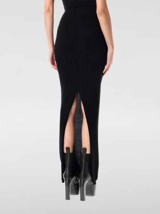 25SS 릭 오웬스 스커트 RO01E7679M 09 Black - RICK OWENS