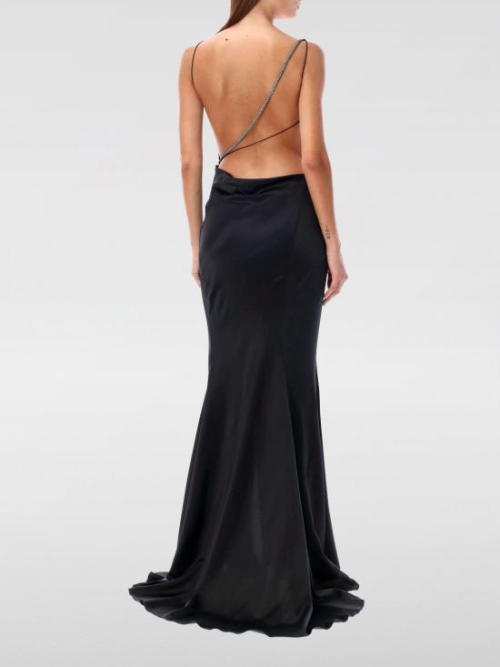 24FW 지방시 롱 원피스 BW21YU14S1 001 Black - GIVENCHY