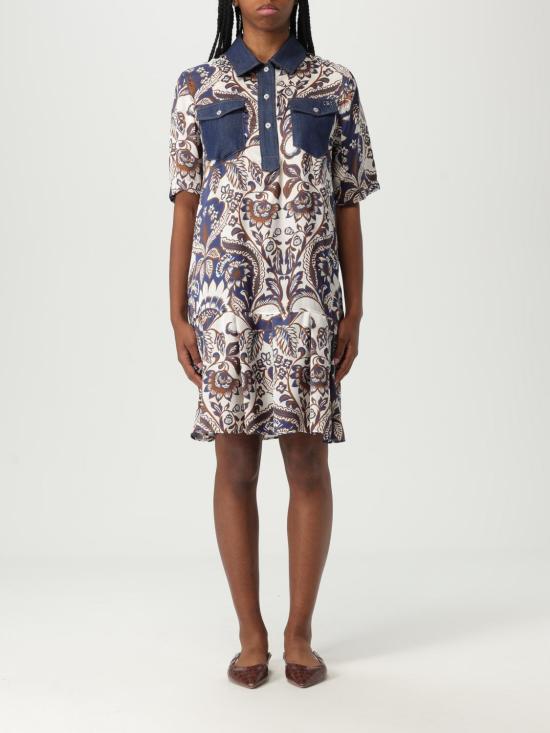 25SS 리우조 미디 원피스 UA5271D4851 78877 Multicolor