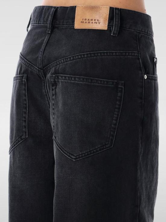 25FW 이자벨마랑에뚜왈 데님 팬츠 PA0273FAB1H04I 02FK Black - ISABEL MARANT ETOILE