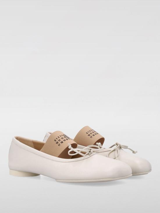 25SS MM6 메종마르지엘라 플랫 슈즈 S59WZ0099P3628 T2012 Ivory - MM6 MAISON MARGIELA