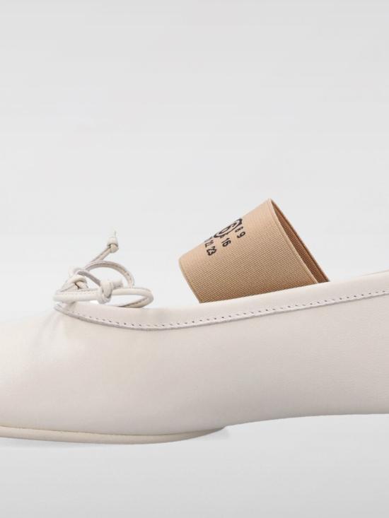 25SS MM6 메종마르지엘라 플랫 슈즈 S59WZ0099P3628 T2012 Ivory - MM6 MAISON MARGIELA