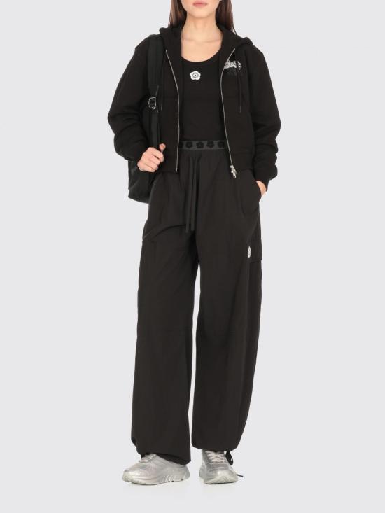 25SS 겐조 팬츠 FF52PA1049FI 99 Black - KENZO