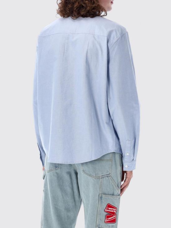 24FW 플레셔스 긴팔 셔츠 P24F012 Blue - PLEASURES