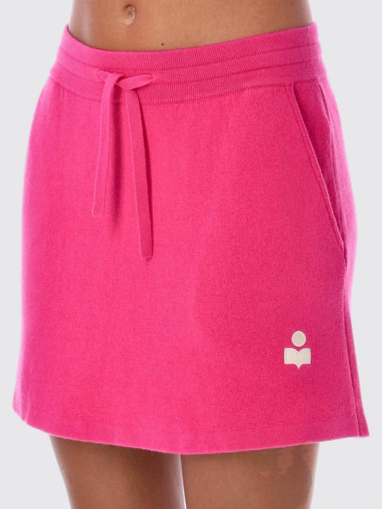 24FW 이자벨마랑에뚜왈 스커트 JU0238FAA3L75E 86OR Orchid - ISABEL MARANT ETOILE