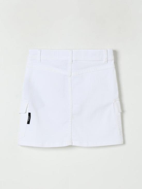 25FW [키즈] 발망 스커트 BW7A41Z2813 100 White - BALMAIN