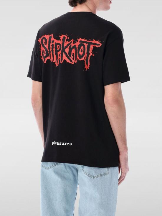 25SS 플레셔스 반팔 티셔츠 P25SK017 Black - PLEASURES