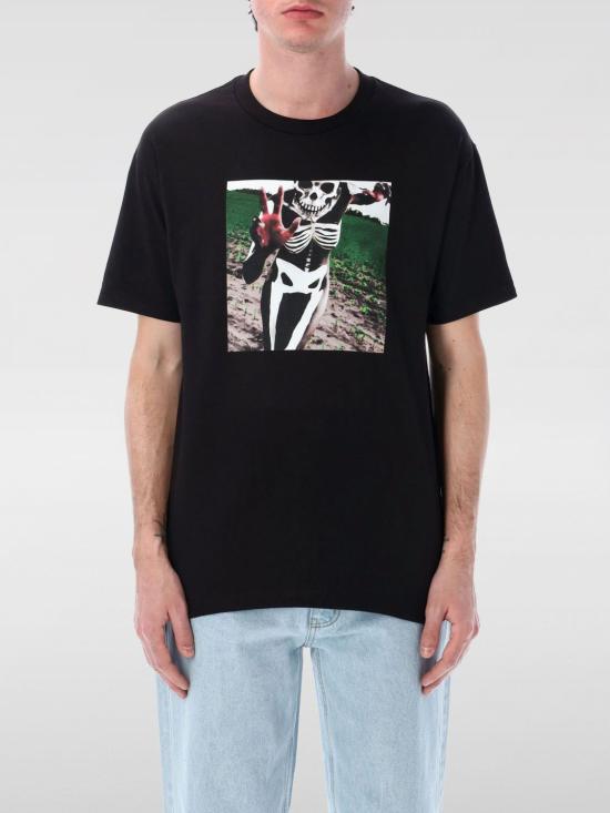 25SS 플레셔스 반팔 티셔츠 P25SK017 Black