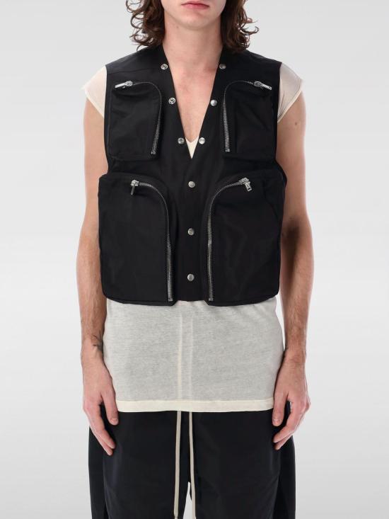 25SS 릭 오웬스 베스트 RU01E5767FT 09 Black