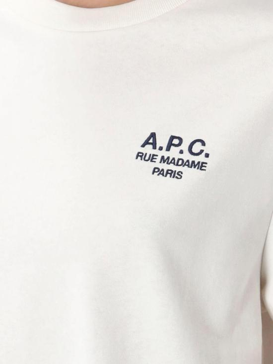 26SS 아페쎄 반팔 티셔츠 M26388COHBU TAE White - A.P.C.