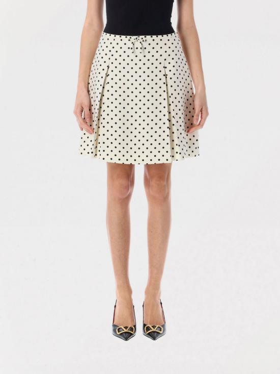 25SS 발렌티노 가라바니 숏 스커트 6B0RADF698S R8E White