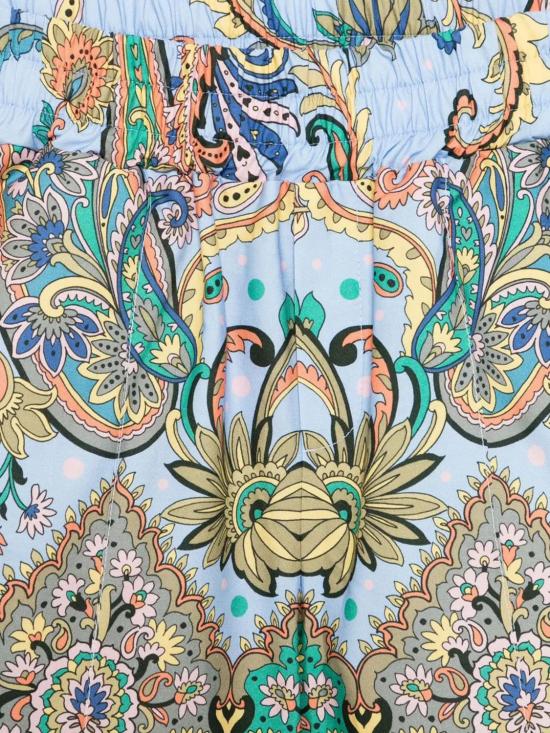 25FW [키즈] 에트로 쇼츠/버뮤다 GW6Q79P0523 685MC Gnawed Blue - ETRO