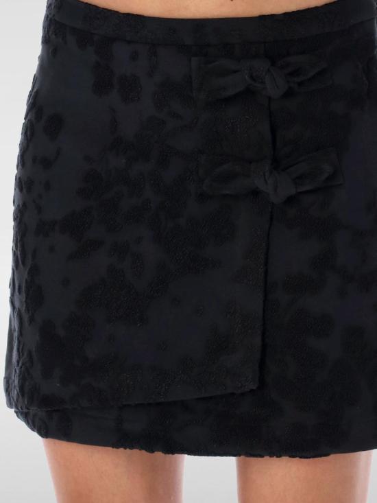 24FW 가니 숏 스커트 F9275 099 Black - GANNI