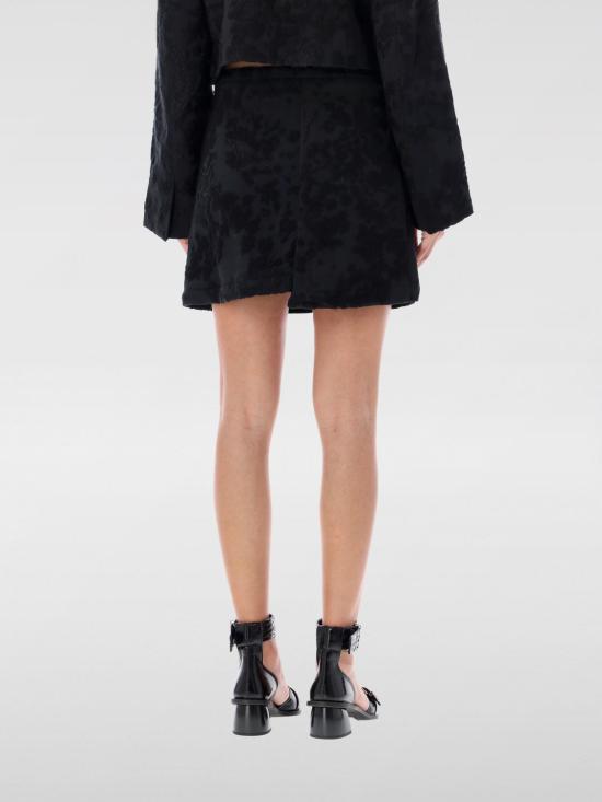 24FW 가니 숏 스커트 F9275 099 Black - GANNI