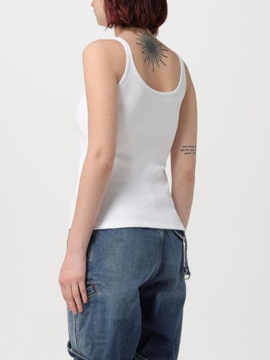 25FW 오프화이트 반팔 티셔츠 OWAD072C99JER002 0110 White - OFF WHITE