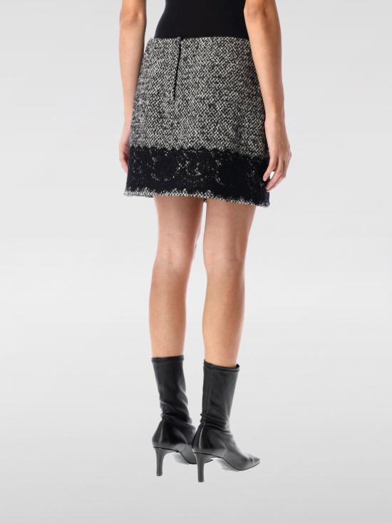 24FW 돌체앤가바나 숏 스커트 F4CXZTFMMHC S8030 Black - DOLCE & GABBANA