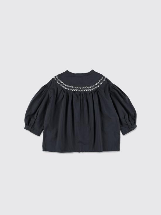 25SS [키즈] 봉쁘앙 셔츠 S05GBLW00027 099A Black - BONPOINT