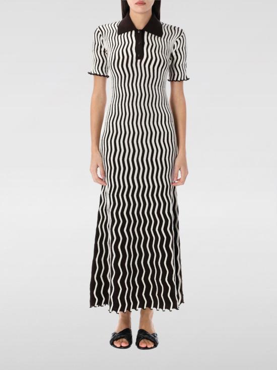 25SS 보테가베네타 롱 원피스 815015V4WL0 2200 Brown