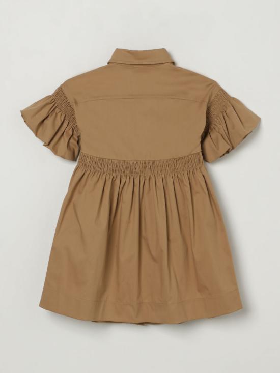 25FW [키즈] 모나리자 원피스 17E9045301 0005 Brown - MONNALISA