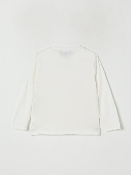 25FW [키즈] 엠포리오 아르마니 티셔츠 EB000420AF15013 M0135 White - EMPORIO ARMANI