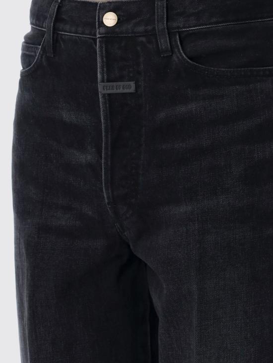 25FW 피어오브갓 데님 팬츠 FGE240410DNM 055 Black - FEAR OF GOD