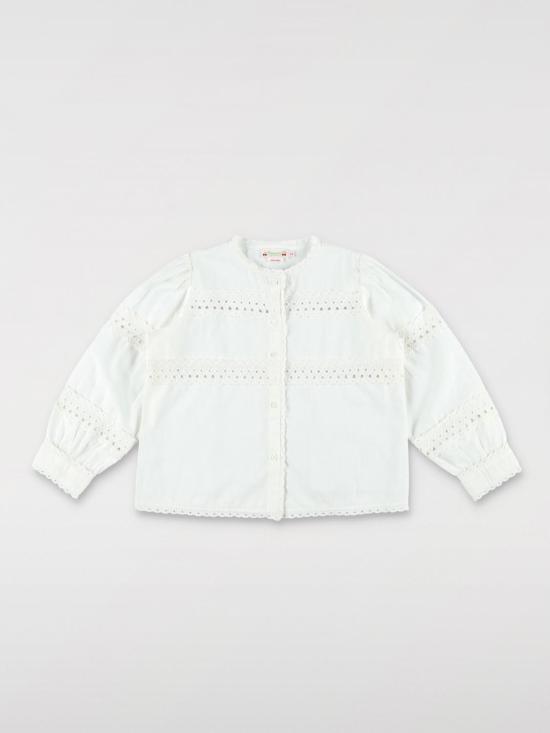 25SS [키즈] 봉쁘앙 티셔츠 S05GBLW00012 002 White