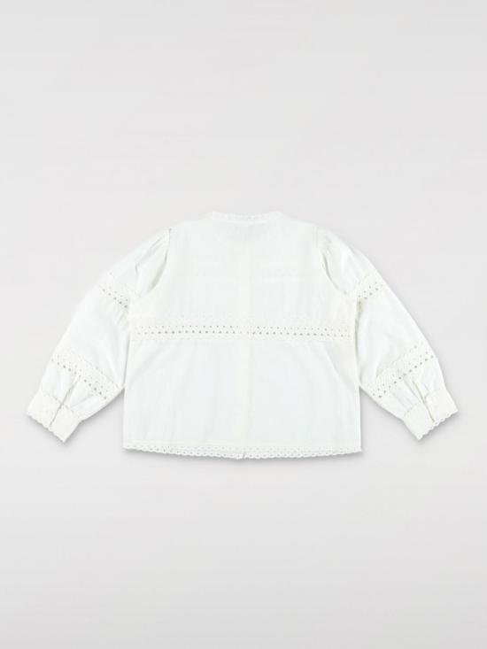 25SS [키즈] 봉쁘앙 티셔츠 S05GBLW00012 002 White - BONPOINT