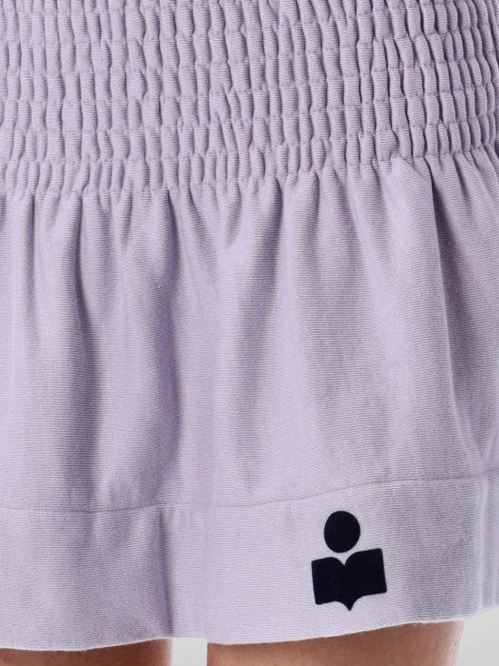 25FW 이자벨마랑에뚜왈 숏 스커트 JU0146FCA1M07E LCDN Lilac - ISABEL MARANT ETOILE