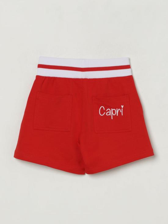 25SS [키즈] 모나리자 쇼츠/버뮤다 19E4175012 0044 Red - MONNALISA