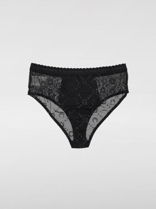 25FW 마린세르 팬티  WUW054CJER0036 BK99 Black - MARINE SERRE