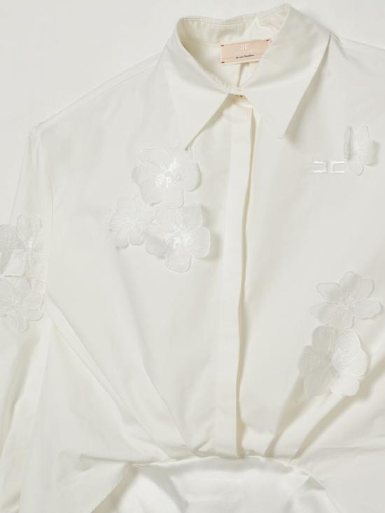 25SS [키즈] 엘리자베타프랜치 원피스 EFAB5970RA008 D346 Yellow Cream - ELISABETTA FRANCHI