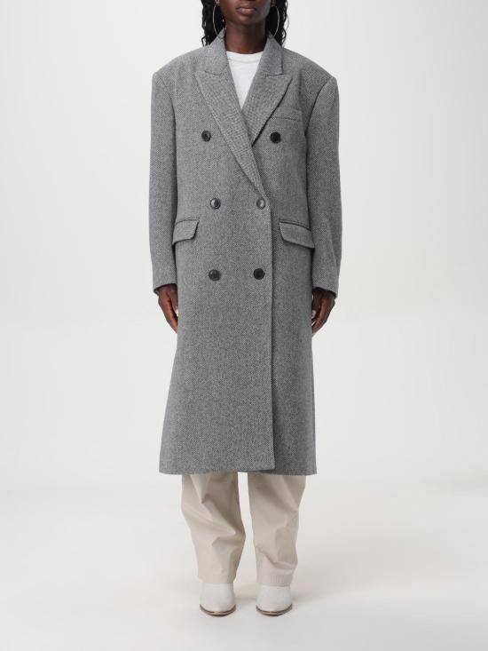 24FW 이자벨마랑에뚜왈 코트 MA0285FAB3D05E BKEC Black