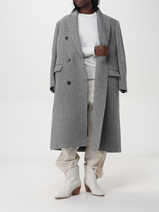 24FW 이자벨마랑에뚜왈 코트 MA0285FAB3D05E BKEC Black - ISABEL MARANT ETOILE