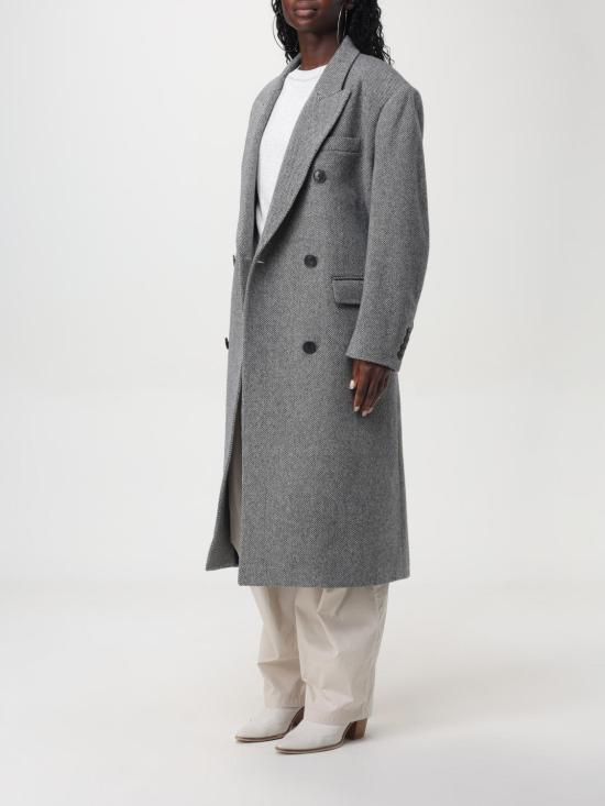 24FW 이자벨마랑에뚜왈 코트 MA0285FAB3D05E BKEC Black - ISABEL MARANT ETOILE