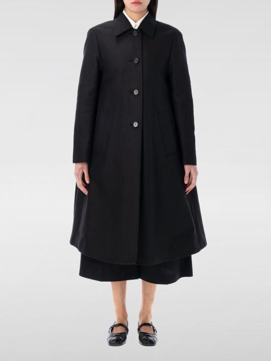 25SS 마르니 코트 SPMA0235S0TCX28 00N99 Black