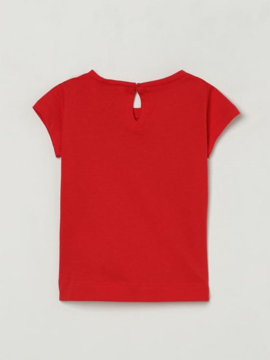 25SS [키즈] 모나리자 티셔츠 19E6245011 0044 Red - MONNALISA