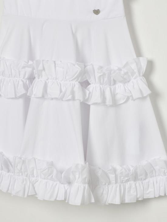 25FW [키즈] 모나리자 원피스 11E9105116 0099 White - MONNALISA