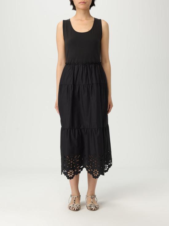 25SS 리우조 롱 원피스 WA5166T4853 22222 Black