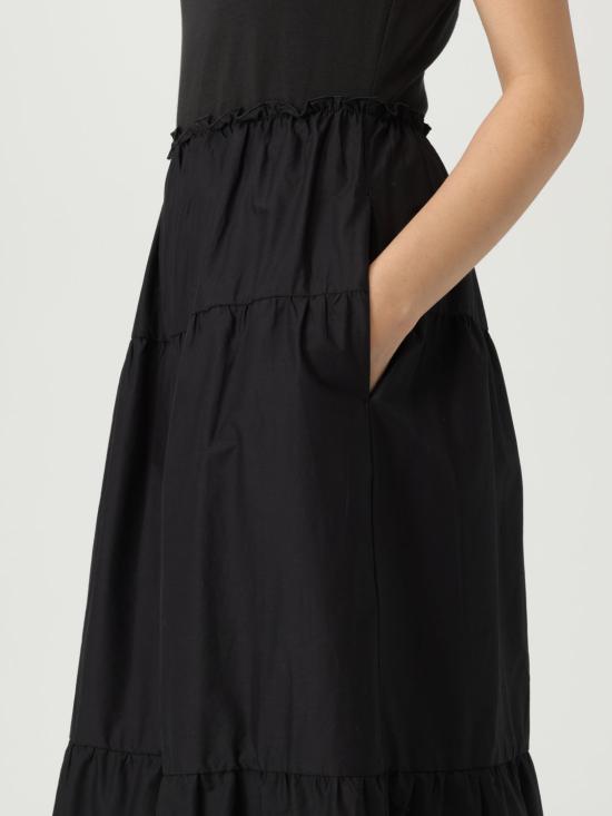 25SS 리우조 롱 원피스 WA5166T4853 22222 Black - LIU JO