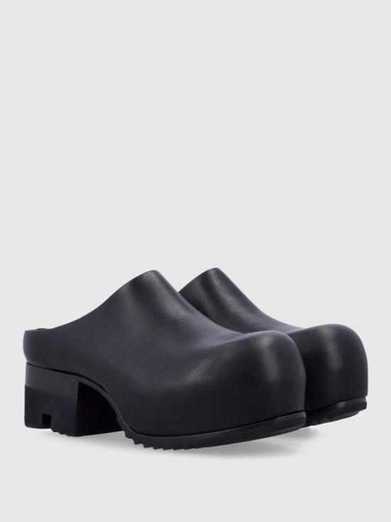 25SS 릭 오웬스 뮬/슬리퍼 RP01E7873LOO 09 Black - RICK OWENS