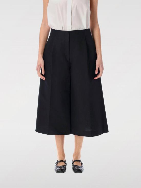 25SS 마르니 팬츠 PAMA0540S0TCX28 00N99 Black