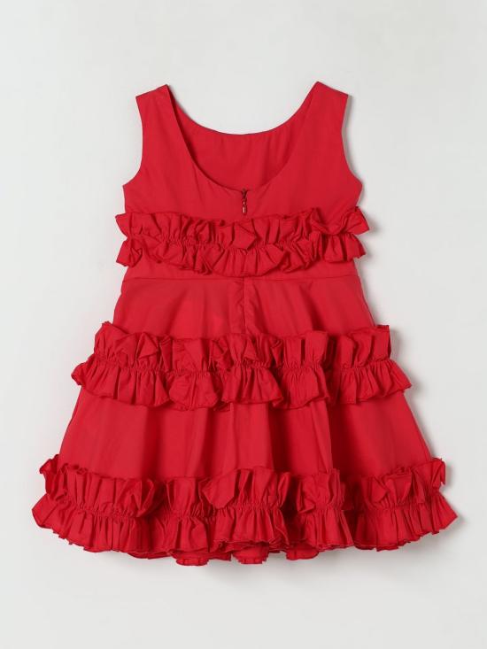 25FW [키즈] 모나리자 원피스 11E9105116 0044 Red - MONNALISA