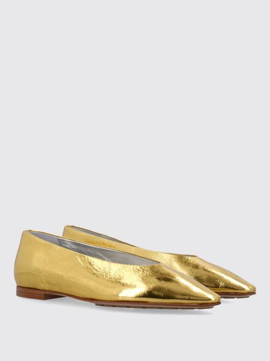 25SS 보테가베네타 플랫 슈즈 827545V5FO0 8265 Gold - BOTTEGA VENETA