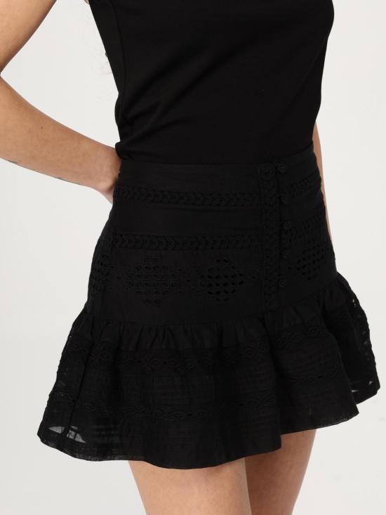 25SS 이자벨마랑에뚜왈 숏 스커트 25PJU0289FAC1J15E 01BK Black - ISABEL MARANT ETOILE