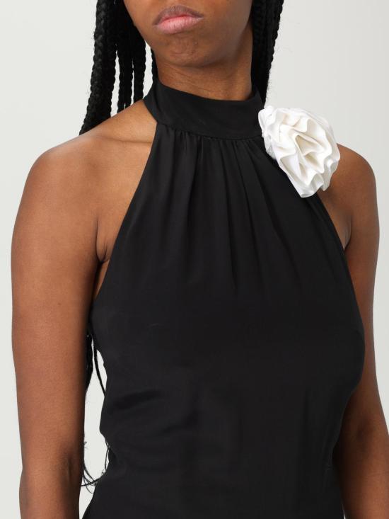 25SS 칼라거펠트 롱 원피스 A2W13016 999 Black - KARL LAGERFELD