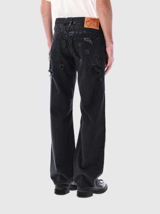 25FW 마리아노 데님 팬츠 T68020833LU33 77 Black - MAGLIANO