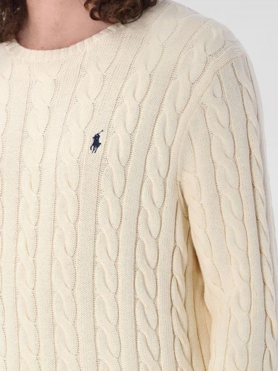25FW 폴로 랄프로렌 스웨터 710775885 024 Beige - POLO RALPH LAUREN
