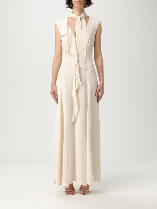 25SS 칼라거펠트 롱 원피스 A2W13011 461 Pink