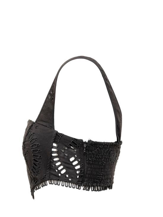  챠로 루이즈 이비자 민소매 티셔츠 243100 BLACKSAMOA BLACK SAMOA - CHARO RUIZ IBIZA