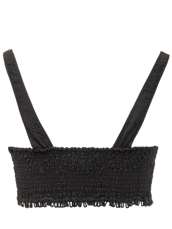  챠로 루이즈 이비자 민소매 티셔츠 243100 BLACKSAMOA BLACK SAMOA - CHARO RUIZ IBIZA